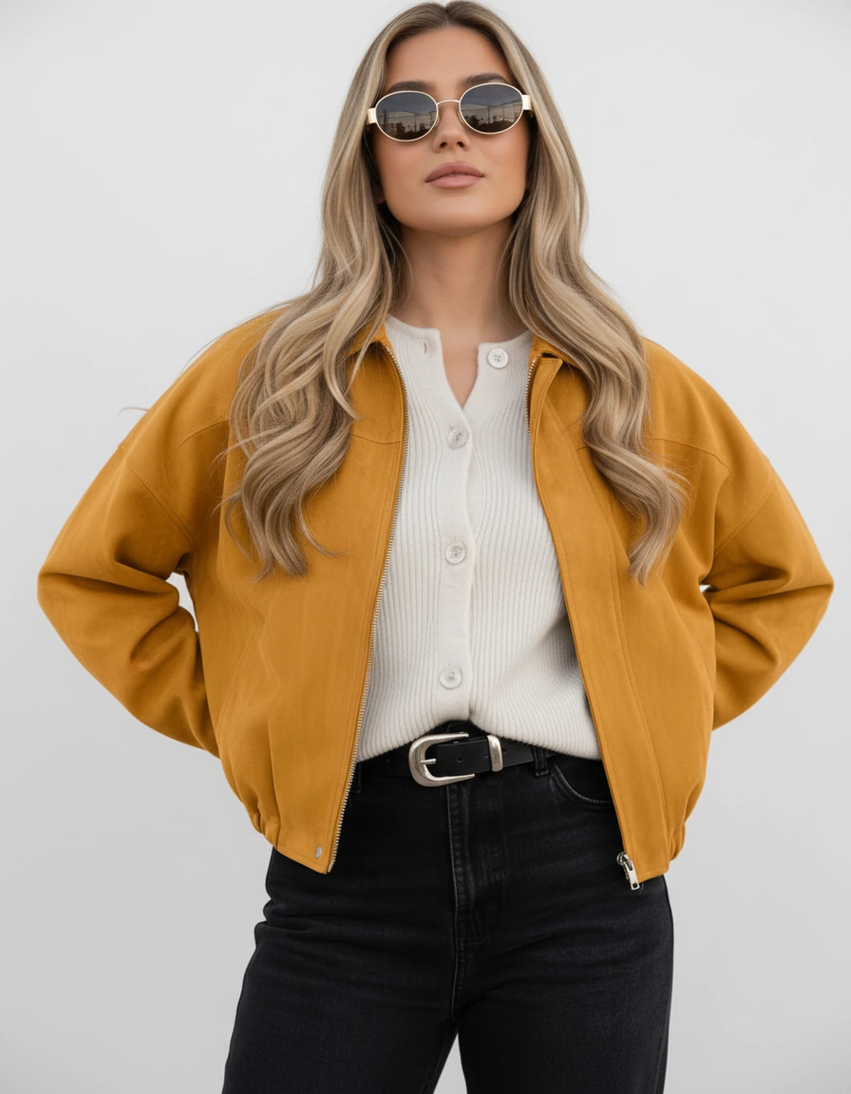 Arenza Jackets — Mustard Yellow | SKU: RB-ba69d9-mustarcc-XS,RB-ba69d9-mustarcc-S,RB-ba69d9-mustarcc-M,RB-ba69d9-mustarcc-L