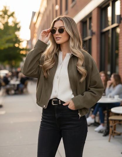Arenza Jackets — Olive Green | SKU: RB-ba69d9-oliveg69-XS,RB-ba69d9-oliveg69-S,RB-ba69d9-oliveg69-M,RB-ba69d9-oliveg69-L