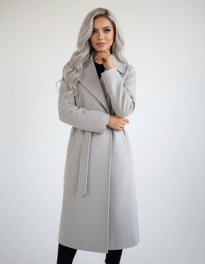 Ariadne Jackets — Grayish White | SKU: RB-902658-grayis43-XS,RB-902658-grayis43-S,RB-902658-grayis43-M,RB-902658-grayis43-L
