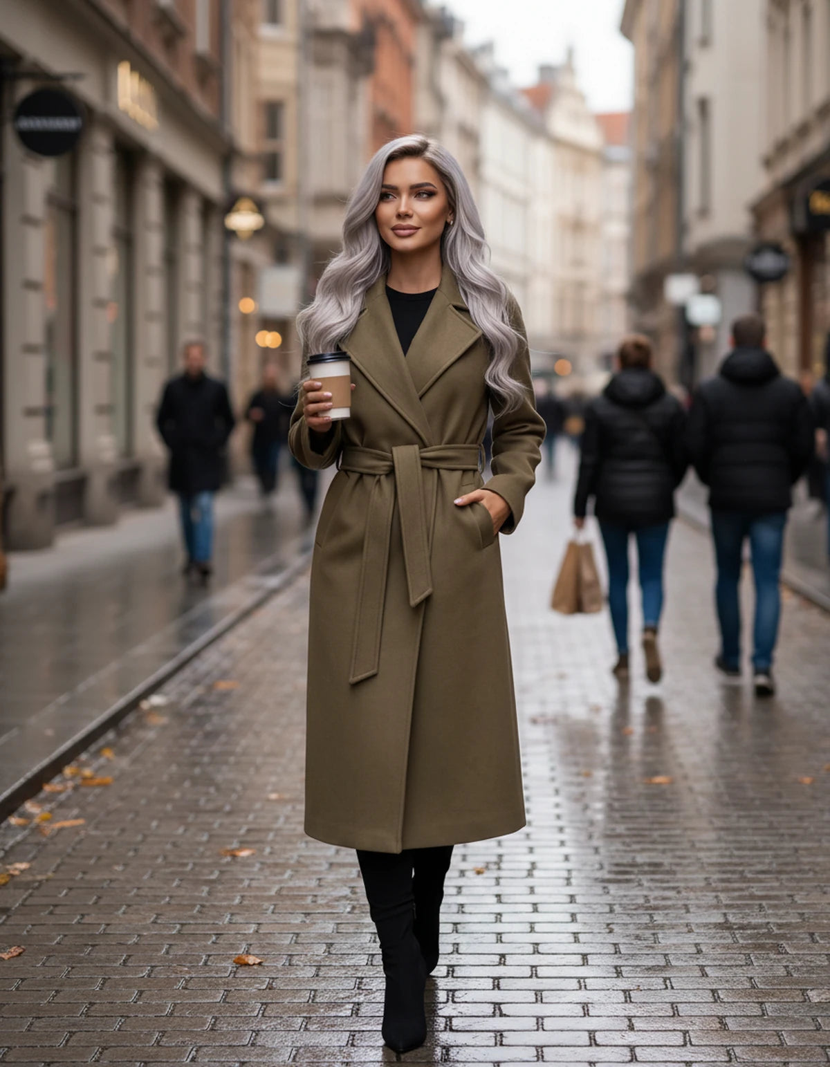 Ariadne Jackets — Green | SKU: RB-902658-green-XS,RB-902658-green-S,RB-902658-green-M,RB-902658-green-L