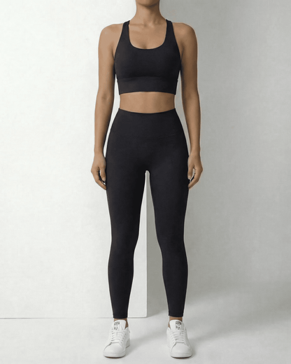 Black Leggings, front view | Ramblion