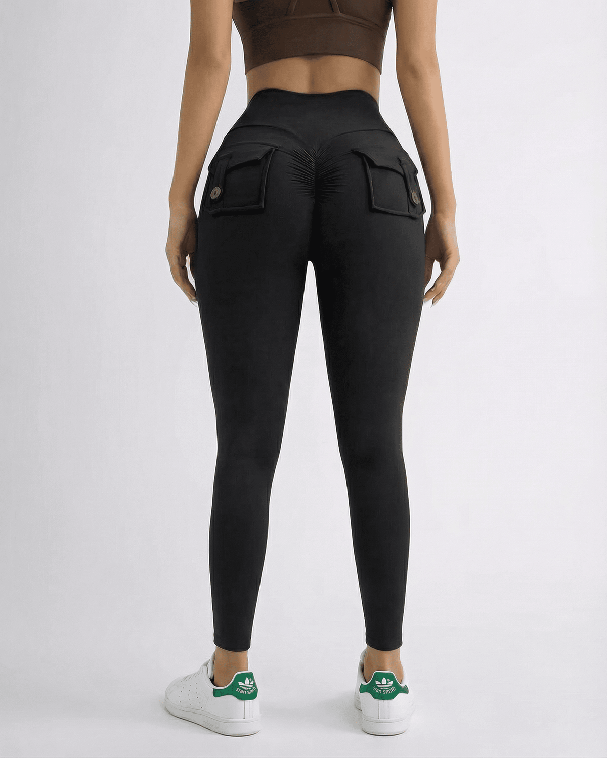 Black Leggings, back view | Ramblion | SKU: IRB-69127-black-L-8871,IRB-69127-black-M-8953,IRB-69127-black-S-7799,IRB-69127-black-XL-5123,IRB-69127-black-XS-8170