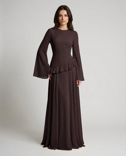 Artemisia Maxi Dresses — Dark Brown