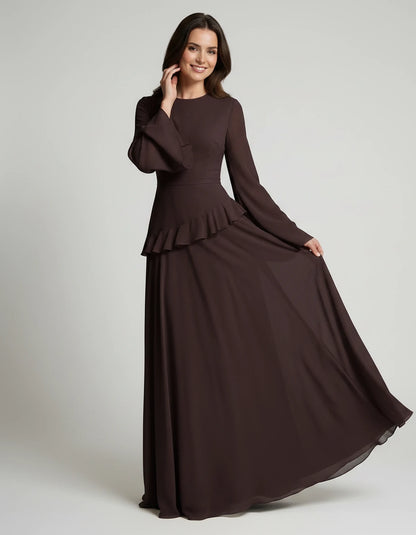 Artemisia Maxi Dresses — Dark Brown | SKU: RB-e8a5ae-darkbr48-XS,RB-e8a5ae-darkbr48-S,RB-e8a5ae-darkbr48-M,RB-e8a5ae-darkbr48-L,RB-e8a5ae-darkbr48-XL,RB-e8a5ae-darkbr48-2XL