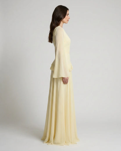Artemisia Maxi Dresses — Light Yellow | SKU: RB-e8a5ae-lightyf8-XS,RB-e8a5ae-lightyf8-S,RB-e8a5ae-lightyf8-M,RB-e8a5ae-lightyf8-L,RB-e8a5ae-lightyf8-XL,RB-e8a5ae-lightyf8-2XL