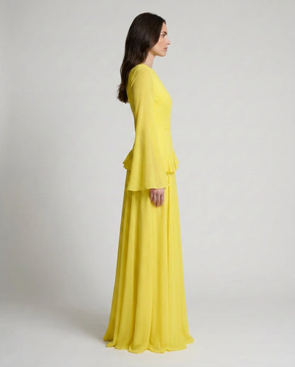 Artemisia Maxi Dresses — Yellow | SKU: RB-e8a5ae-yellow-XS,RB-e8a5ae-yellow-S,RB-e8a5ae-yellow-M,RB-e8a5ae-yellow-L,RB-e8a5ae-yellow-XL,RB-e8a5ae-yellow-2XL