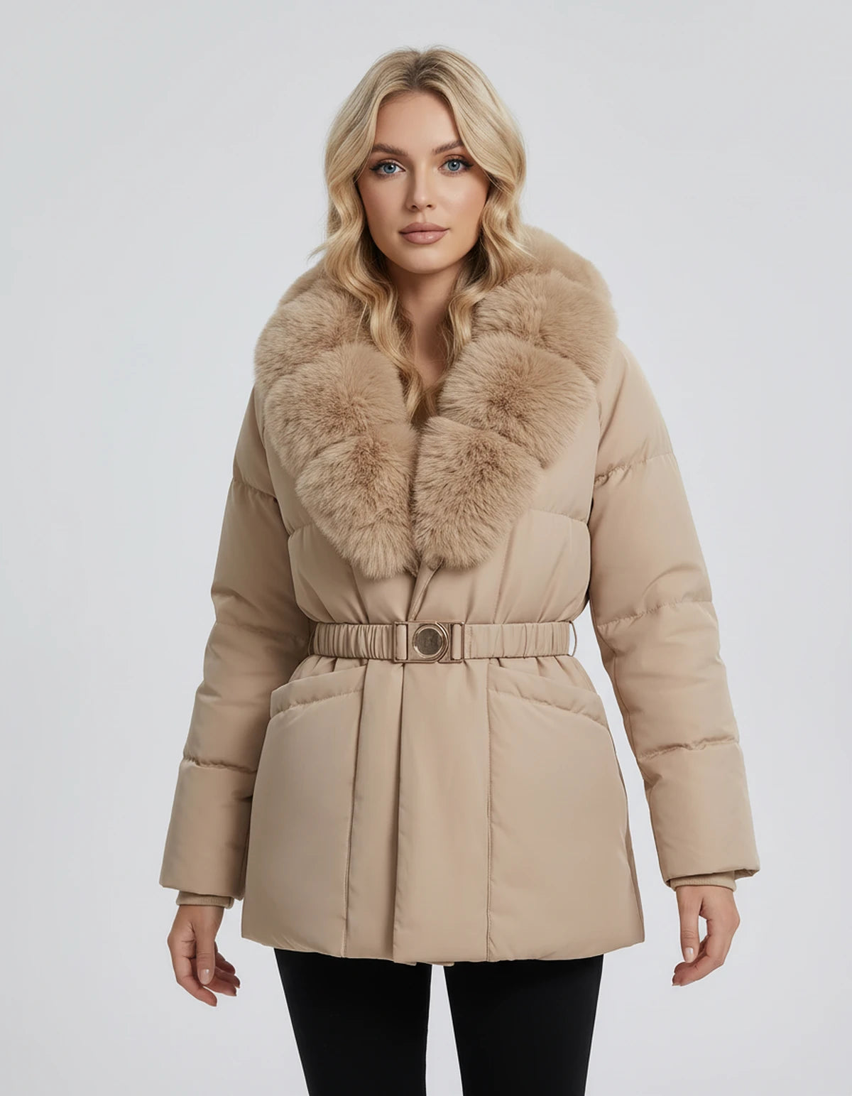 Aselle Jackets — Khaki | SKU: RB-7afc12-khaki-XS,RB-7afc12-khaki-S,RB-7afc12-khaki-M,RB-7afc12-khaki-L,RB-7afc12-khaki-XL