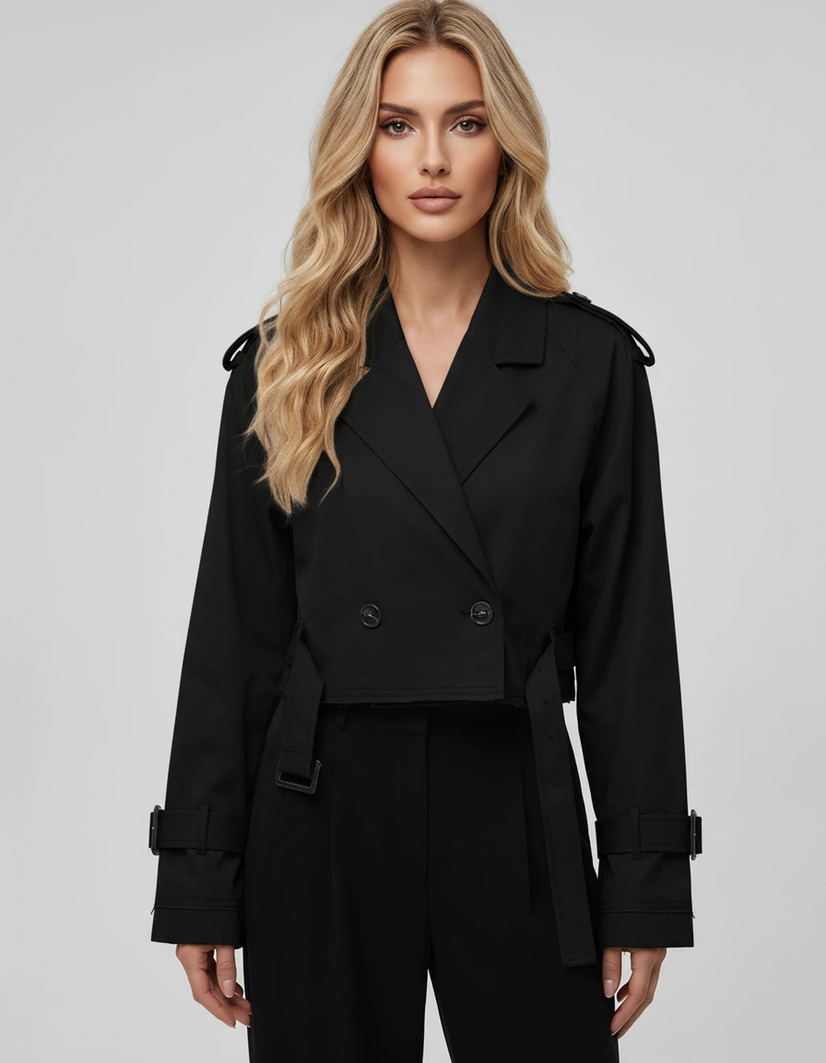 Ashelialle Jackets — Black