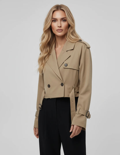 Ashelialle Jackets — Brown