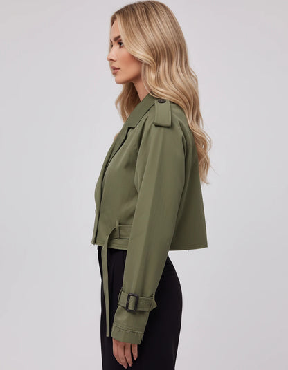 Ashelialle Jackets — Olive Green | SKU: RB-824279-oliveg69-XS,RB-824279-oliveg69-S,RB-824279-oliveg69-M,RB-824279-oliveg69-L,RB-824279-oliveg69-XL