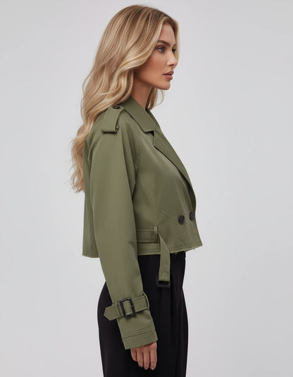 Ashelialle Jackets — Olive Green | SKU: RB-824279-oliveg69-XS,RB-824279-oliveg69-S,RB-824279-oliveg69-M,RB-824279-oliveg69-L,RB-824279-oliveg69-XL