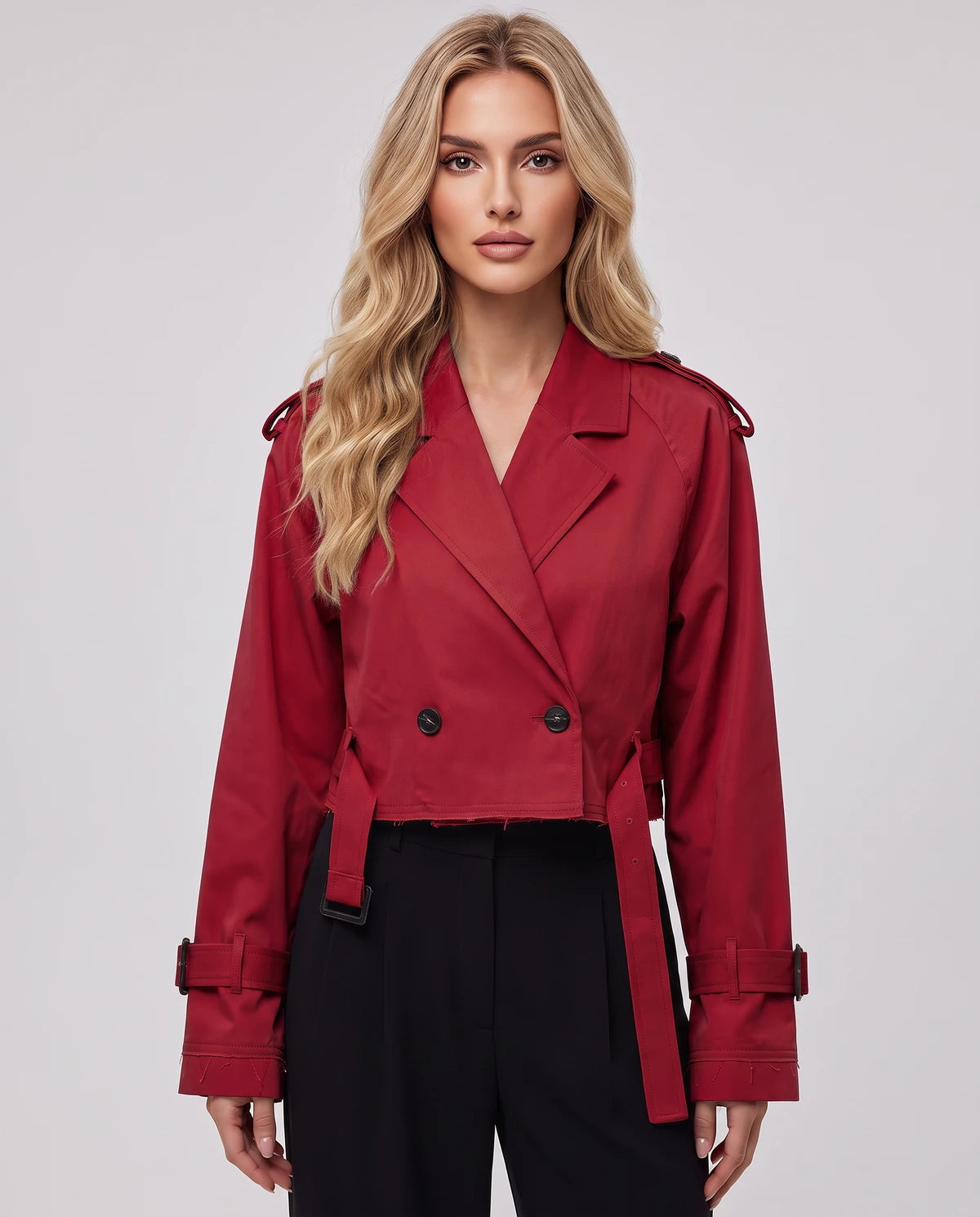 Ashelialle Jackets — Red
