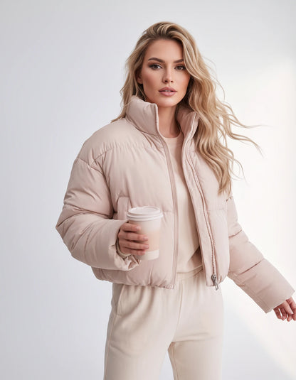 Astorialle Jackets — Creamy-white Mf | SKU: RB-77b0f4-creamye5-XS,RB-77b0f4-creamye5-S,RB-77b0f4-creamye5-M,RB-77b0f4-creamye5-L,RB-77b0f4-creamye5-XL