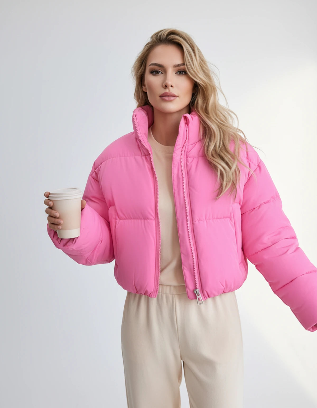 Astorialle Jackets — Pink Mf | SKU: RB-77b0f4-pinkmf-XS,RB-77b0f4-pinkmf-S,RB-77b0f4-pinkmf-M,RB-77b0f4-pinkmf-L,RB-77b0f4-pinkmf-XL