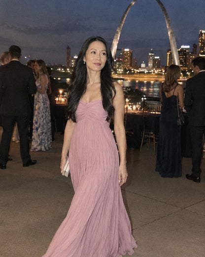 Chiffon Strapless Sweetheart Neckline A-Line Maxi Dress with Scarf for Party, Cocktail, Evening, Wedding Guest & Summer Event | SKU: AMD-584729163847251-DUSTYROSE-L,AMD-584729163847251-DUSTYROSE-M,AMD-584729163847251-DUSTYROSE-S,AMD-584729163847251-DUSTYROSE-XL,AMD-584729163847251-DUSTYROSE-XS