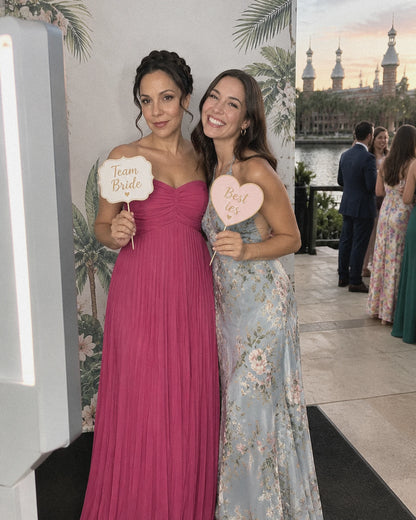 Chiffon Strapless Sweetheart Neckline A-Line Maxi Dress with Scarf for Party, Cocktail, Evening, Wedding Guest & Summer Event | SKU: AMD-584729163847251-FUCHSIA-L,AMD-584729163847251-FUCHSIA-M,AMD-584729163847251-FUCHSIA-S,AMD-584729163847251-FUCHSIA-XL,AMD-584729163847251-FUCHSIA-XS