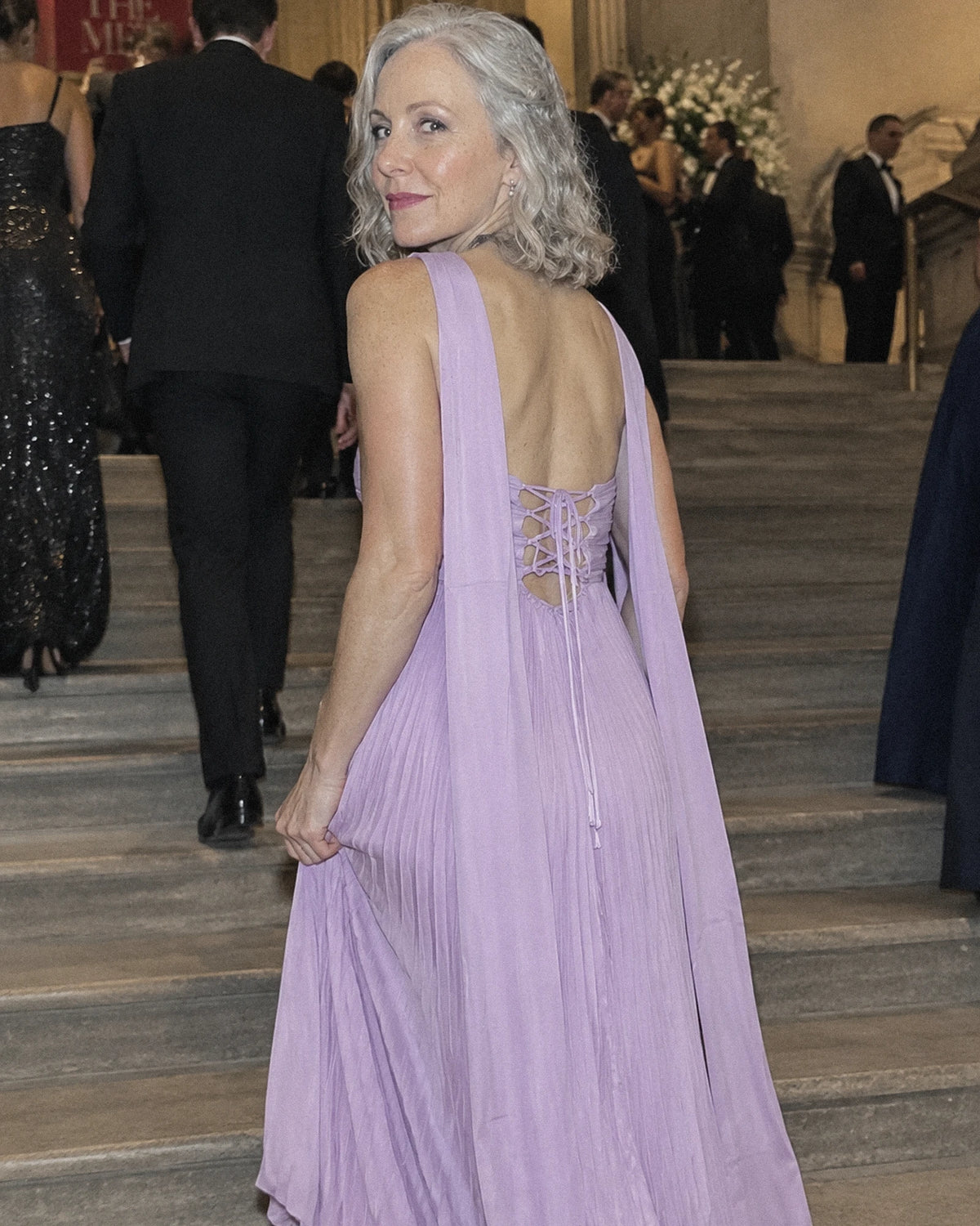 Chiffon Strapless Sweetheart Neckline A-Line Maxi Dress with Scarf for Party, Cocktail, Evening, Wedding Guest & Summer Event | SKU: AMD-584729163847251-LILAC-L,AMD-584729163847251-LILAC-M,AMD-584729163847251-LILAC-S,AMD-584729163847251-LILAC-XL,AMD-584729163847251-LILAC-XS