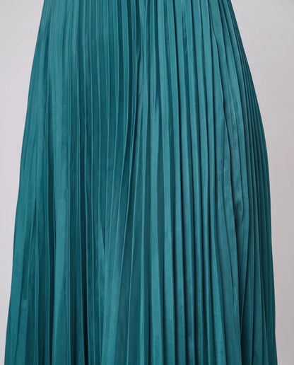 Chiffon Strapless Sweetheart Neckline A-Line Maxi Dress with Scarf for Party, Cocktail, Evening, Wedding Guest & Summer Event | SKU: AMD-584729163847251-TEAL-L,AMD-584729163847251-TEAL-M,AMD-584729163847251-TEAL-S,AMD-584729163847251-TEAL-XL,AMD-584729163847251-TEAL-XS