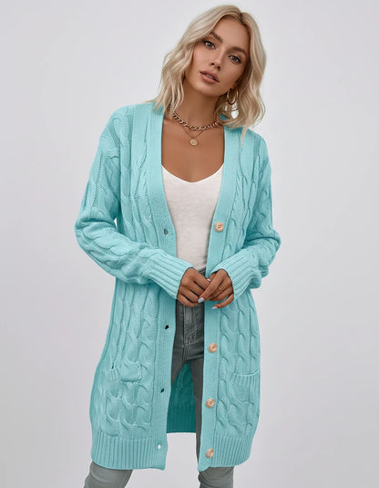 Beige,green,blue,yellow,light Blue,purple,lilac,black Denim Cardigan, front view | Ramblion | SKU: AC-731845206-LIGHTBLUE-L,AC-731845206-LIGHTBLUE-M,AC-731845206-LIGHTBLUE-S,AC-731845206-LIGHTBLUE-XL,AC-731845206-LIGHTBLUE-XS