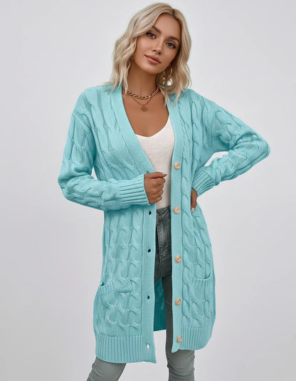 Beige,green,blue,yellow,light Blue,purple,lilac,black Denim Cardigan, front view | Ramblion | SKU: AC-731845206-LIGHTBLUE-L,AC-731845206-LIGHTBLUE-M,AC-731845206-LIGHTBLUE-S,AC-731845206-LIGHTBLUE-XL,AC-731845206-LIGHTBLUE-XS