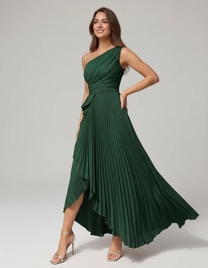Satin Sleeveless One-Shoulder A-Line Maxi Dress for Party, Cocktail, Evening, Wedding Guest, Bridesmaid, Summer Formal Events | SKU: AMD-582741963851427-DUSTYBLUE-L,AMD-582741963851427-DUSTYBLUE-M,AMD-582741963851427-DUSTYBLUE-S,AMD-582741963851427-DUSTYBLUE-XL,AMD-582741963851427-DUSTYBLUE-XS