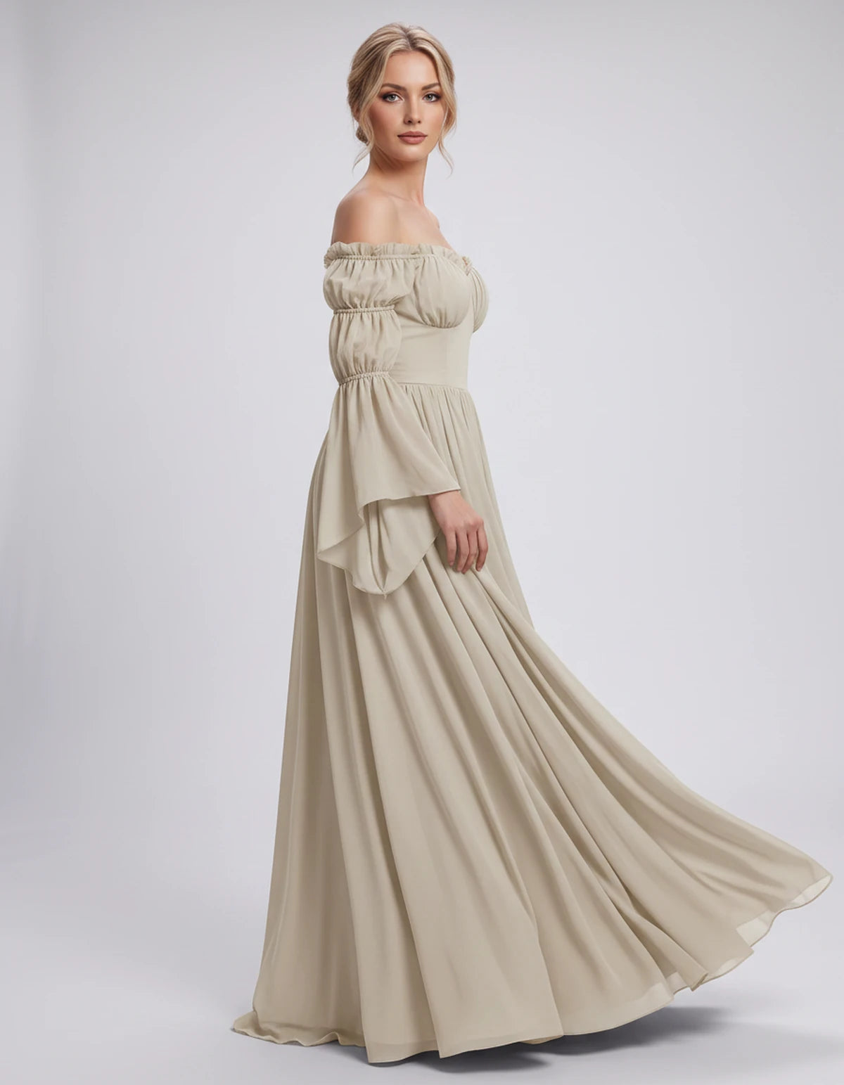 Avelina Maxi Dresses — Beige | SKU: RB-099607-beige-XS,RB-099607-beige-S,RB-099607-beige-M,RB-099607-beige-L,RB-099607-beige-XL,RB-099607-beige-2XL