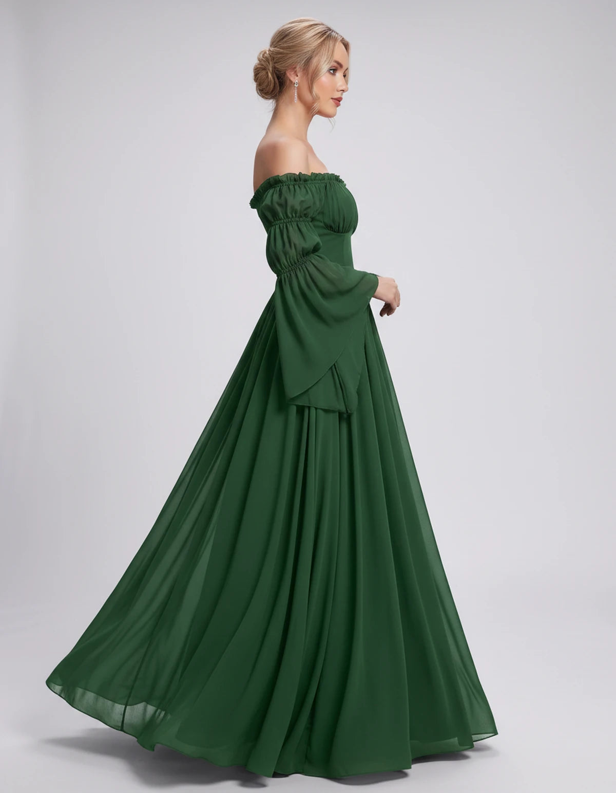 Avelina Maxi Dresses — Green | SKU: RB-099607-green-XS,RB-099607-green-S,RB-099607-green-M,RB-099607-green-L,RB-099607-green-XL,RB-099607-green-2XL