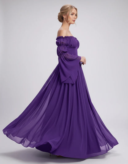 Avelina Maxi Dresses — Purple | SKU: RB-099607-purple-XS,RB-099607-purple-S,RB-099607-purple-M,RB-099607-purple-L,RB-099607-purple-XL,RB-099607-purple-2XL