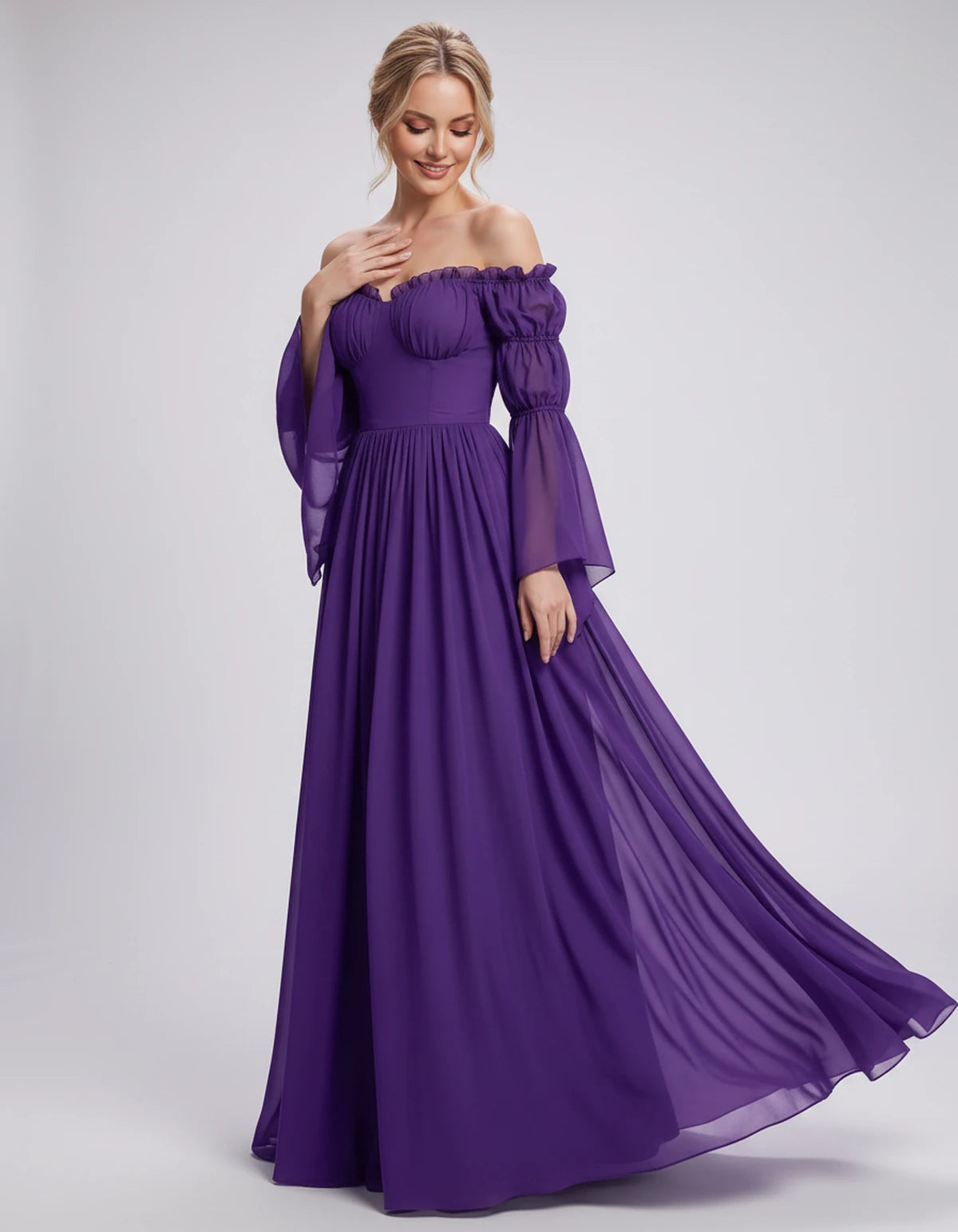 Avelina Maxi Dresses — Purple | SKU: RB-099607-purple-XS,RB-099607-purple-S,RB-099607-purple-M,RB-099607-purple-L,RB-099607-purple-XL,RB-099607-purple-2XL