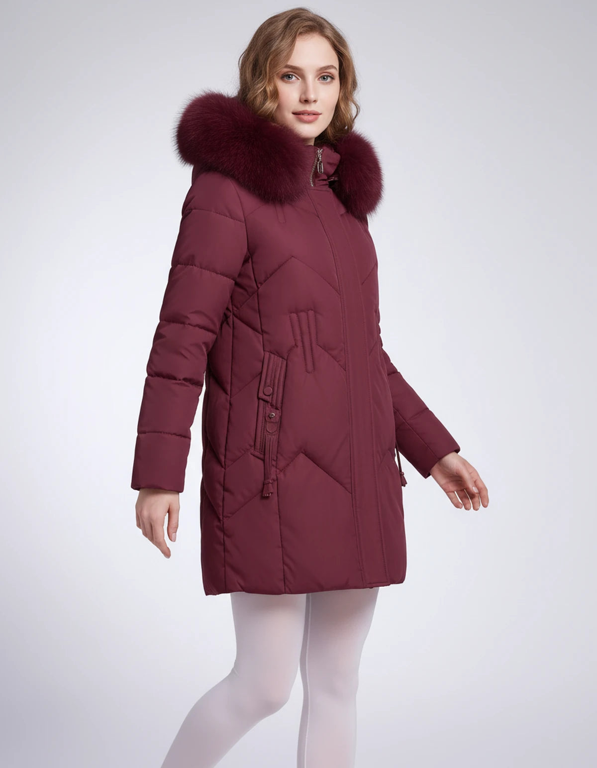 Avonlea Jackets — Wine | SKU: RB-e51267-wine-XS,RB-e51267-wine-S,RB-e51267-wine-M,RB-e51267-wine-L,RB-e51267-wine-XL,RB-e51267-wine-2XL