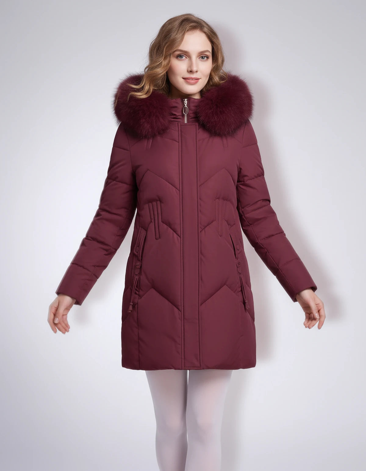 Avonlea Jackets — Wine | SKU: RB-e51267-wine-XS,RB-e51267-wine-S,RB-e51267-wine-M,RB-e51267-wine-L,RB-e51267-wine-XL,RB-e51267-wine-2XL