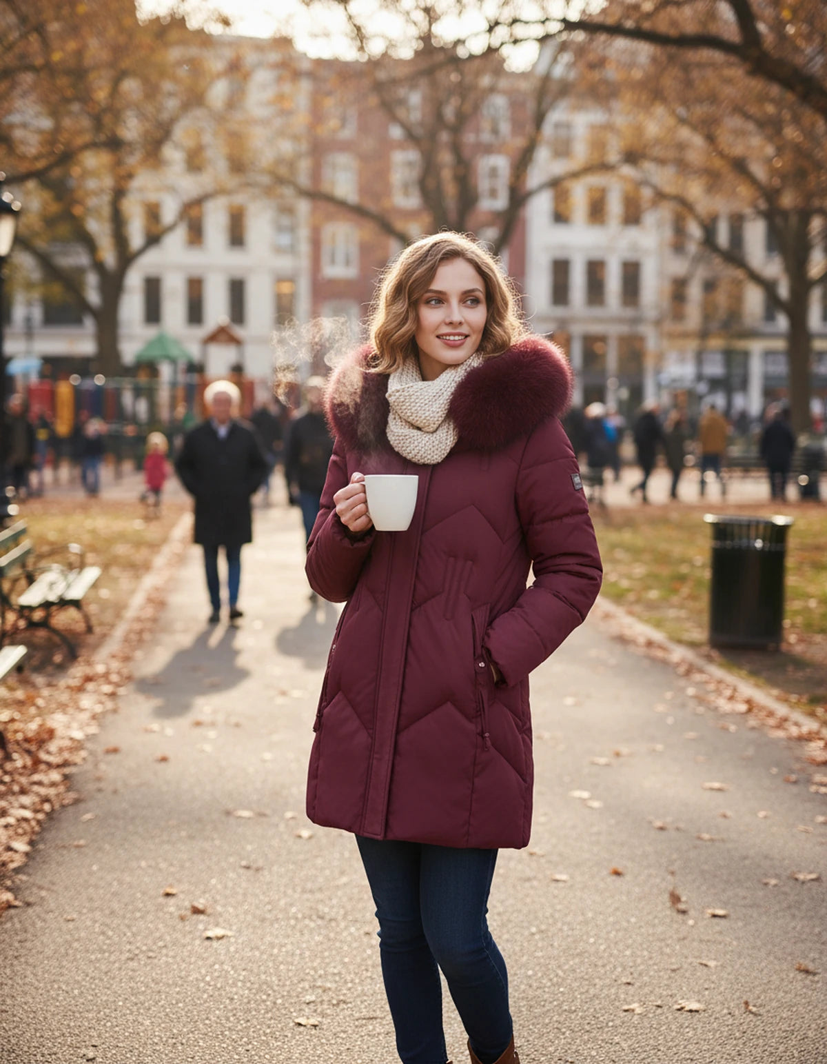 Avonlea Jackets — Wine | SKU: RB-e51267-wine-XS,RB-e51267-wine-S,RB-e51267-wine-M,RB-e51267-wine-L,RB-e51267-wine-XL,RB-e51267-wine-2XL