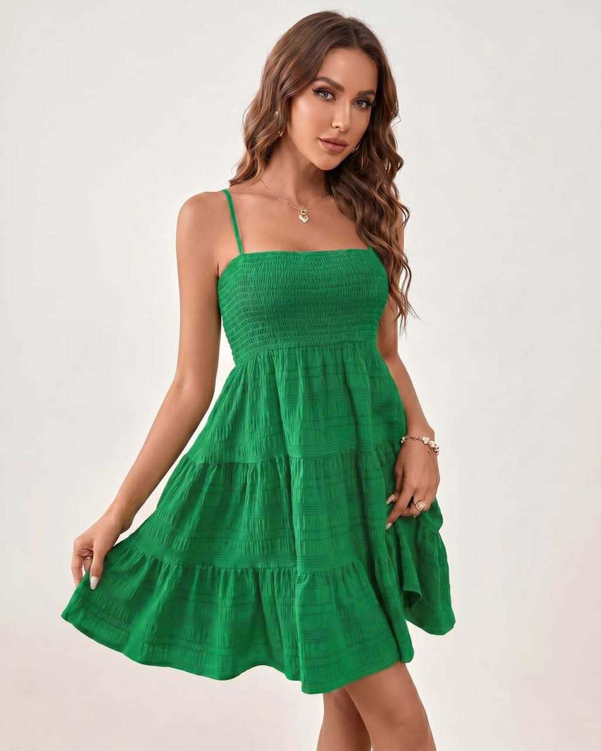Ramblion Aya mini dress — square neck neckline · styled view 15 · styled for prom season