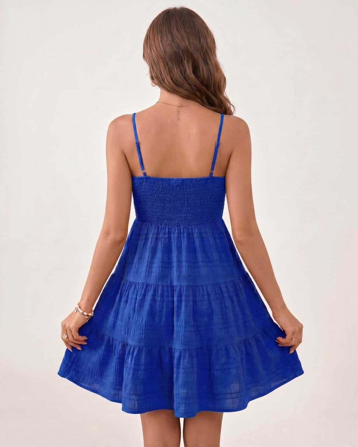 Ramblion Aya mini dress — square neck neckline · styled view 23 · styled for prom season