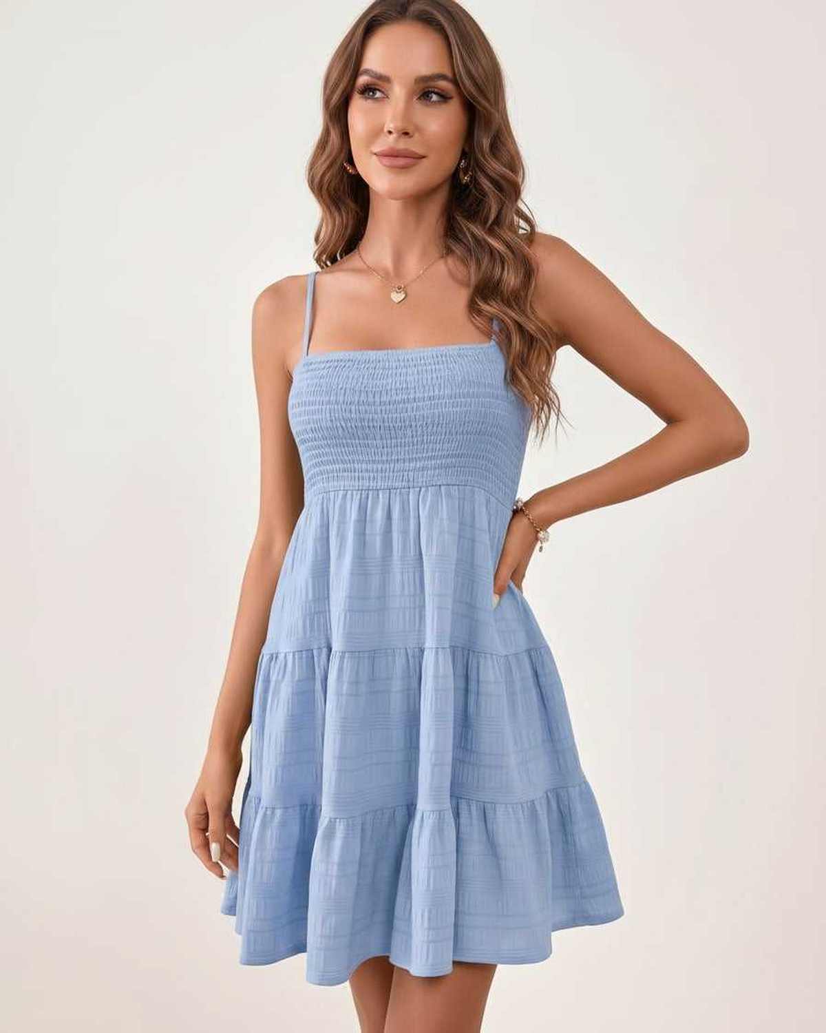 Ramblion Aya mini dress — square neck neckline · styled view 55 · styled for prom season