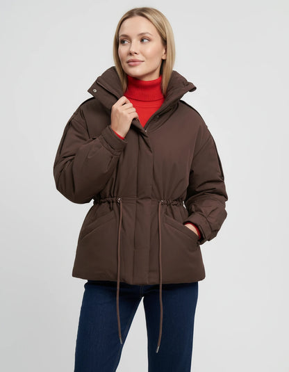 Ayveline Jackets — Coffee Color | SKU: RB-5244b7-coffee09-XS,RB-5244b7-coffee09-S,RB-5244b7-coffee09-M,RB-5244b7-coffee09-L