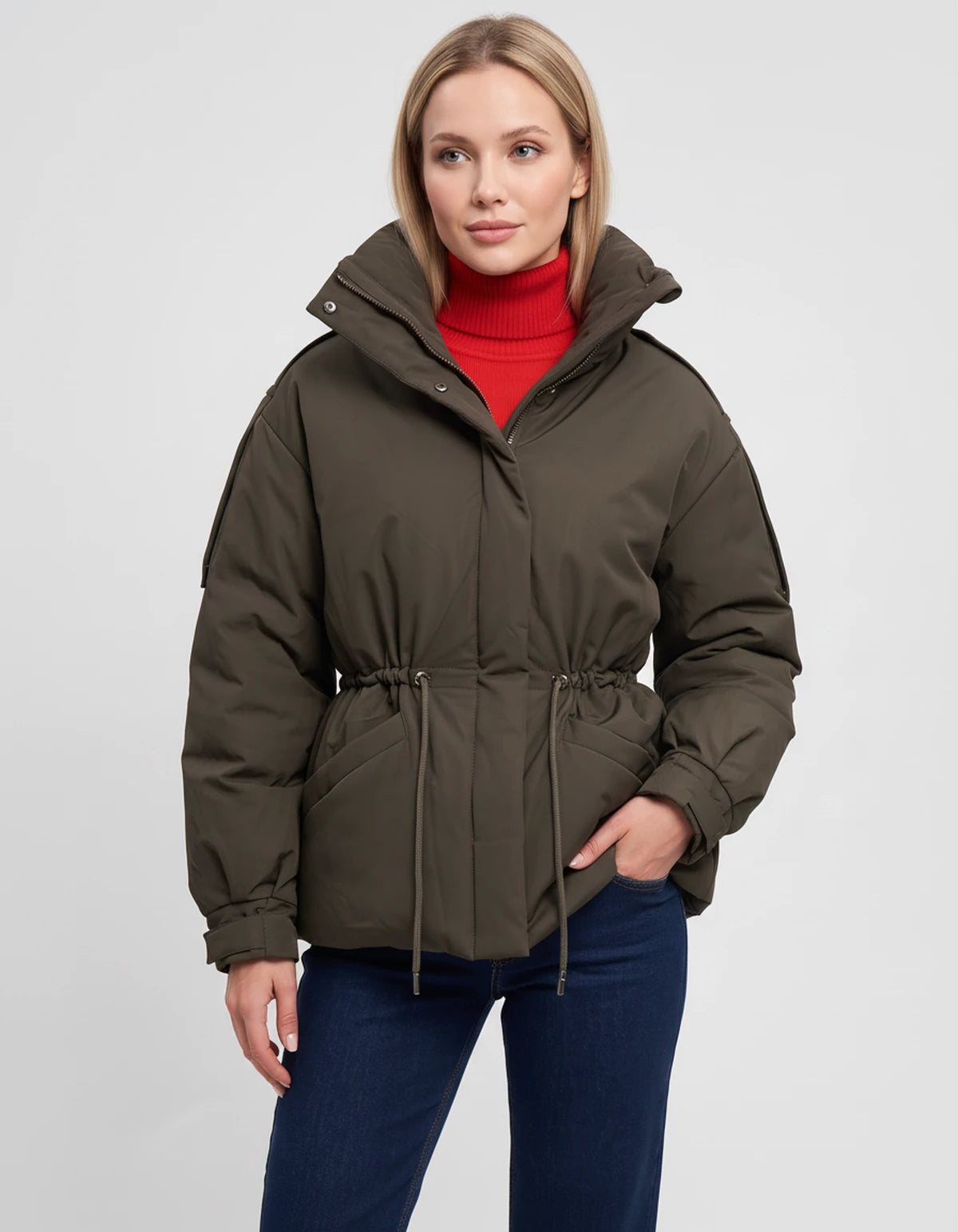 Ayveline Jackets — Green | SKU: RB-5244b7-green-XS,RB-5244b7-green-S,RB-5244b7-green-M,RB-5244b7-green-L
