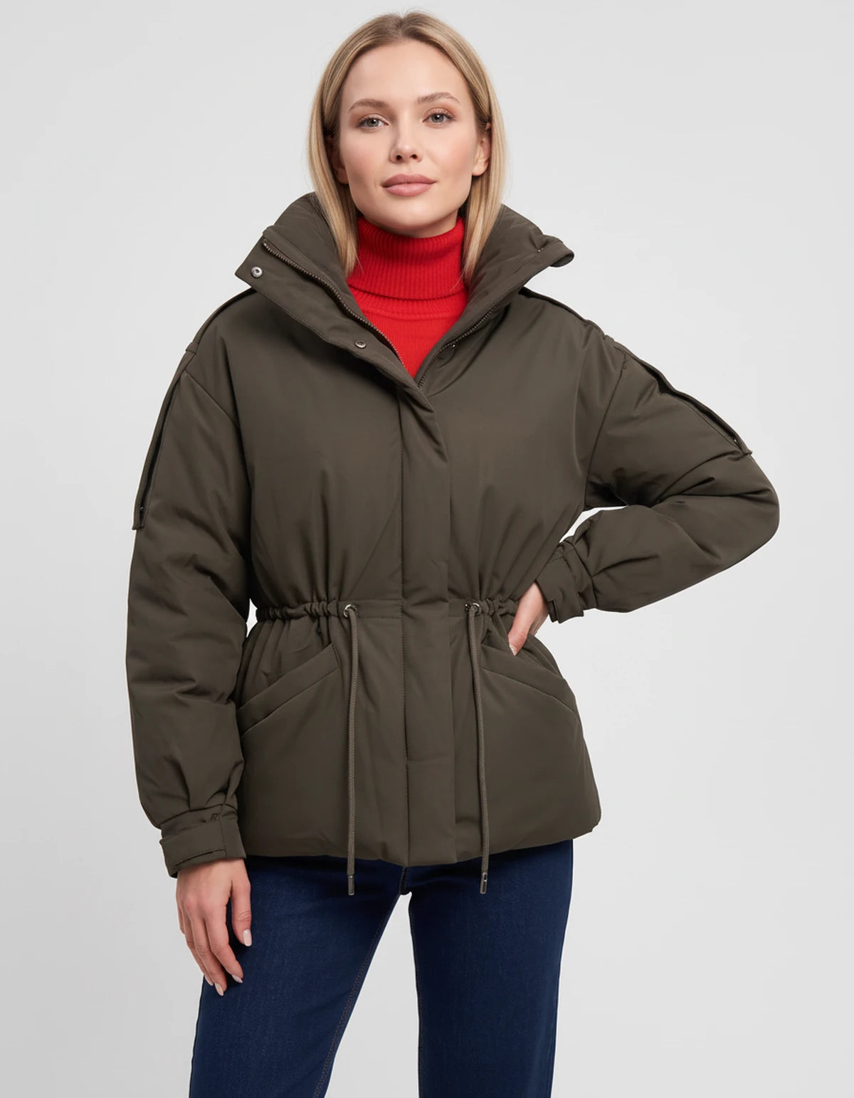Ayveline Jackets — Green | SKU: RB-5244b7-green-XS,RB-5244b7-green-S,RB-5244b7-green-M,RB-5244b7-green-L