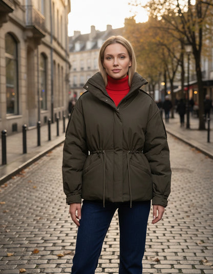 Ayveline Jackets — Green | SKU: RB-5244b7-green-XS,RB-5244b7-green-S,RB-5244b7-green-M,RB-5244b7-green-L