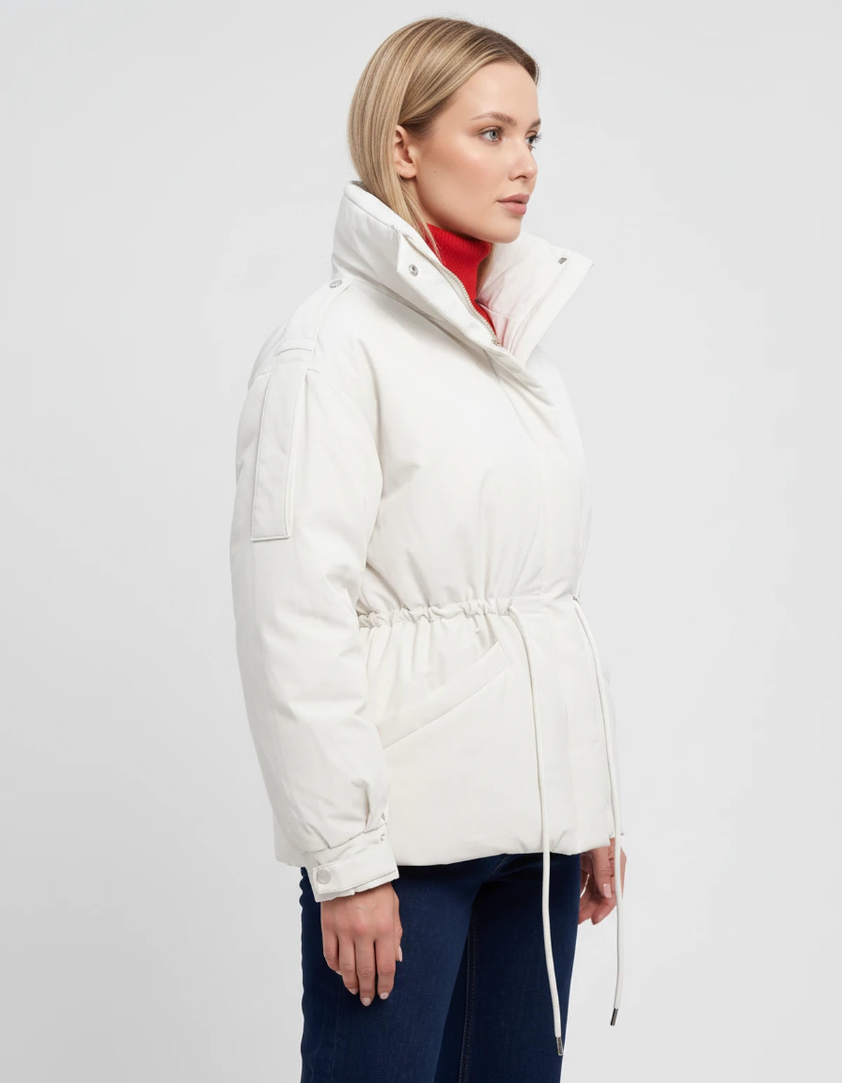 Ayveline Jackets — White | SKU: RB-5244b7-white-XS,RB-5244b7-white-S,RB-5244b7-white-M,RB-5244b7-white-L