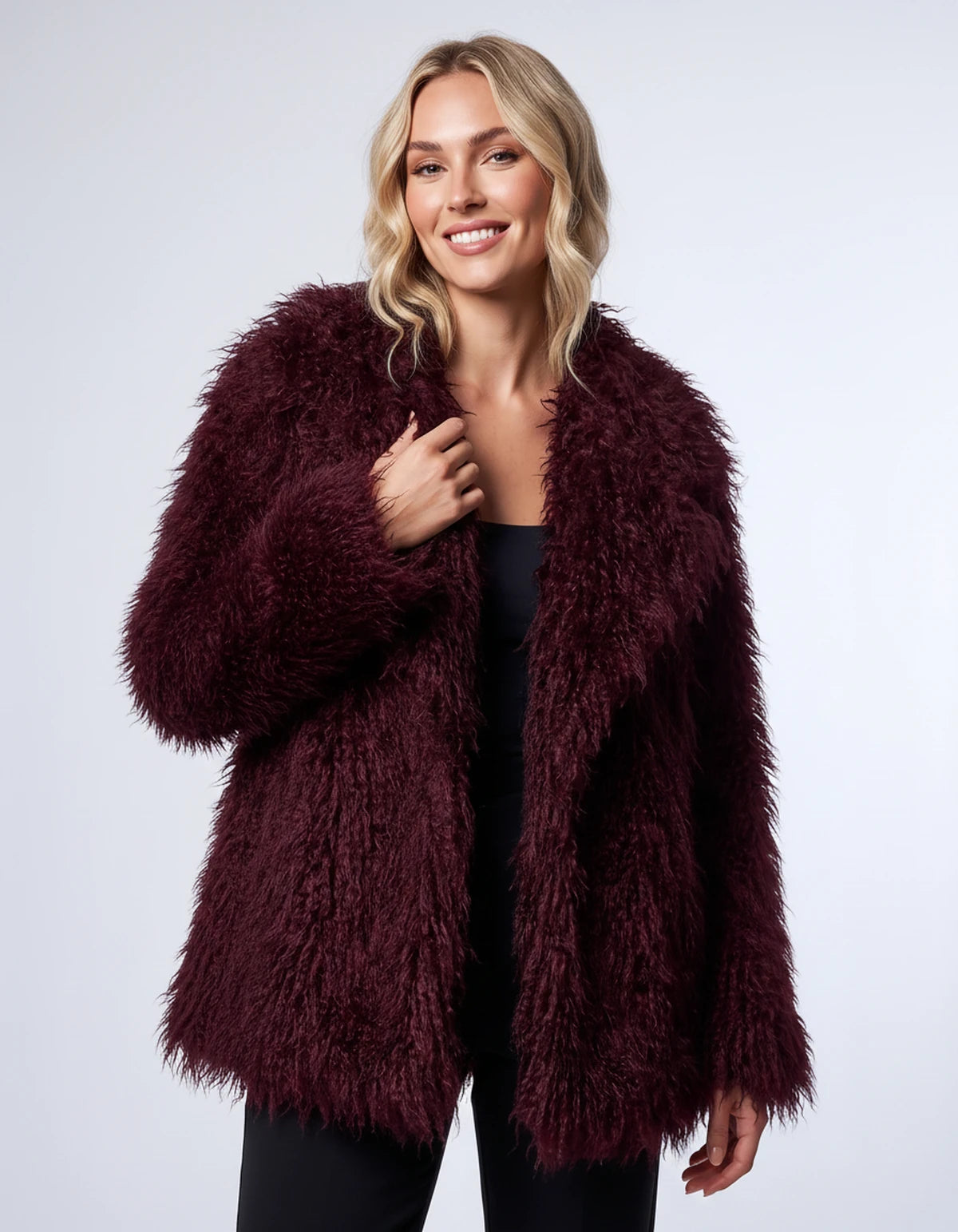 Azalea Jackets — Wine | SKU: RB-b1905f-wine-XS,RB-b1905f-wine-S,RB-b1905f-wine-M,RB-b1905f-wine-L