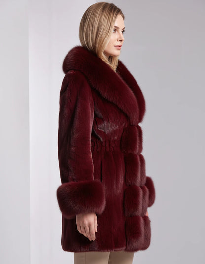 Benedetta Jackets — Red wine | SKU: RB-1cfcc6-redwine-XS,RB-1cfcc6-redwine-S,RB-1cfcc6-redwine-M,RB-1cfcc6-redwine-L,RB-1cfcc6-redwine-XL,RB-1cfcc6-redwine-2XL