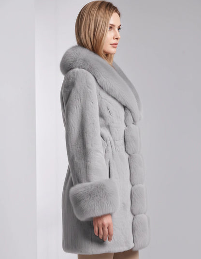 Benedetta Jackets — Silver gray | SKU: RB-1cfcc6-silverbb-XS,RB-1cfcc6-silverbb-S,RB-1cfcc6-silverbb-M,RB-1cfcc6-silverbb-L,RB-1cfcc6-silverbb-XL,RB-1cfcc6-silverbb-2XL