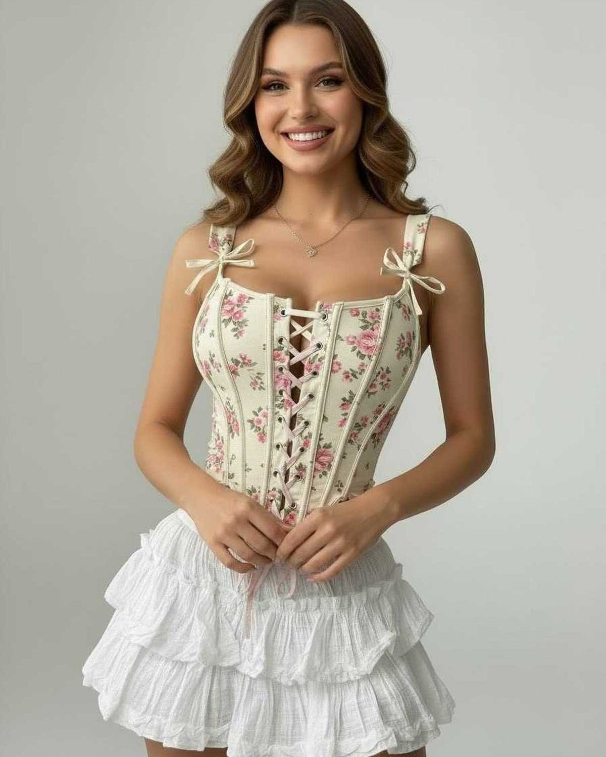 Yellow Square Neck Sleeveless Set, front view | Ramblion | SKU: CCT-48392-yellow-L-2878,CCT-48392-yellow-M-3588,CCT-48392-yellow-S-5716,CCT-48392-yellow-XL-9556,CCT-48392-yellow-XS-4314