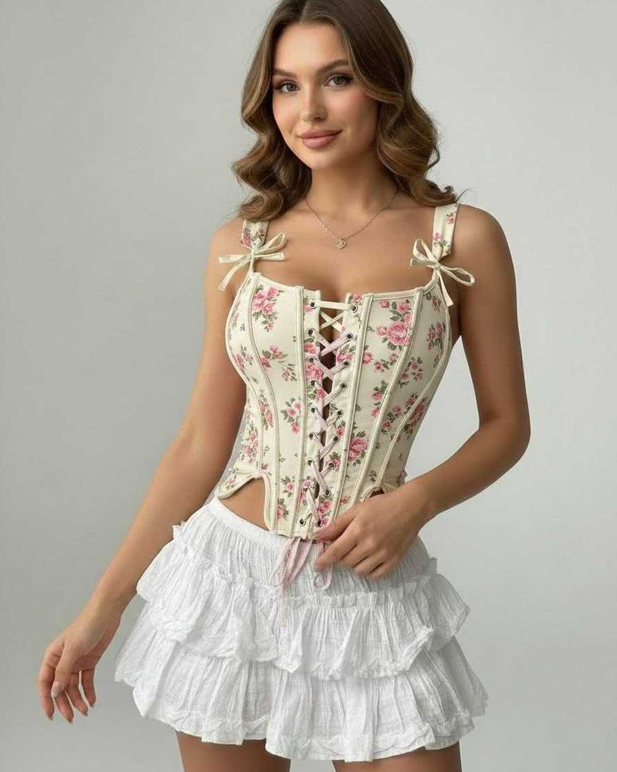 Yellow Square Neck Sleeveless Set, front view | Ramblion | SKU: CCT-48392-yellow-L-2878,CCT-48392-yellow-M-3588,CCT-48392-yellow-S-5716,CCT-48392-yellow-XL-9556,CCT-48392-yellow-XS-4314
