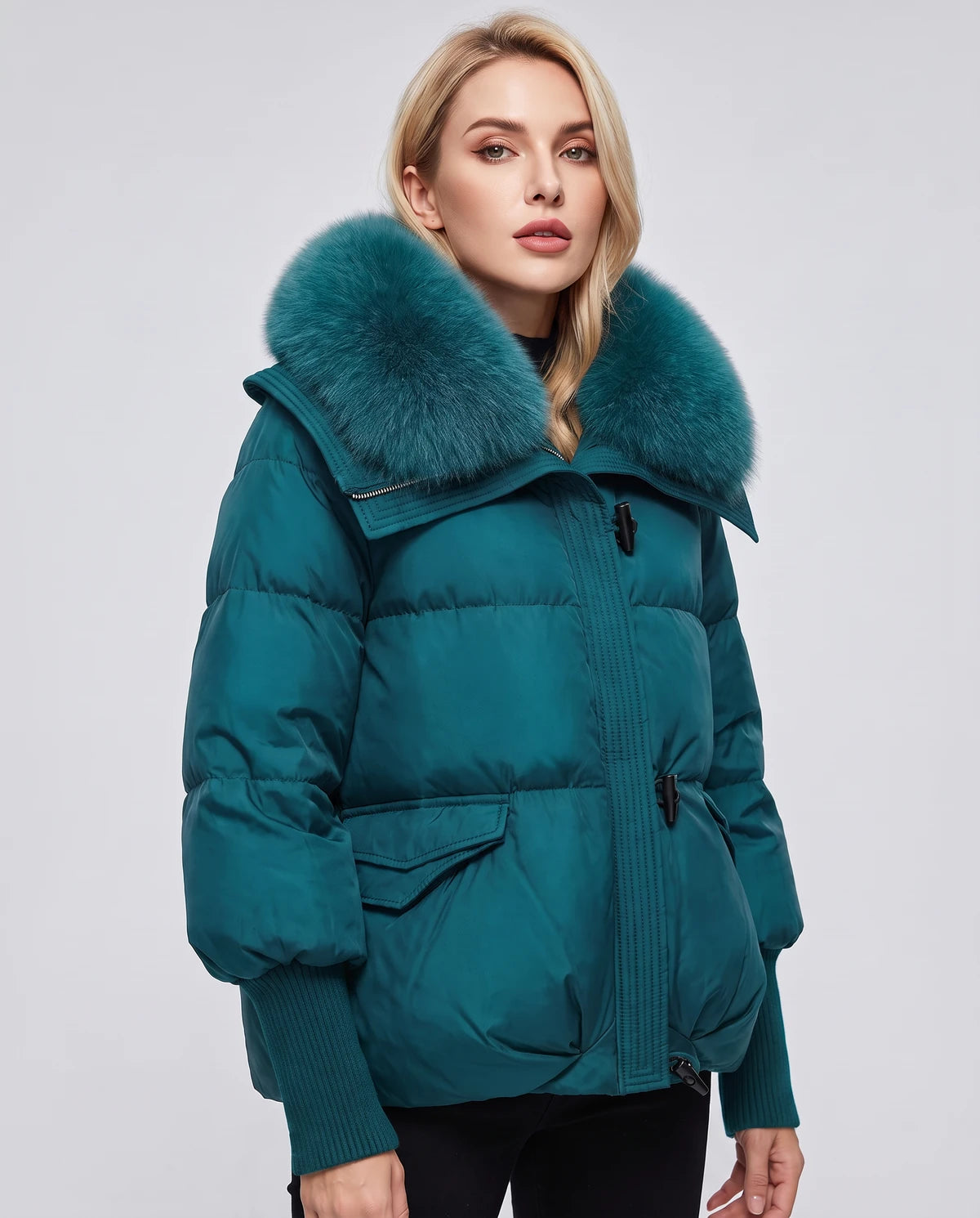 Bethabel Jackets — Peacock