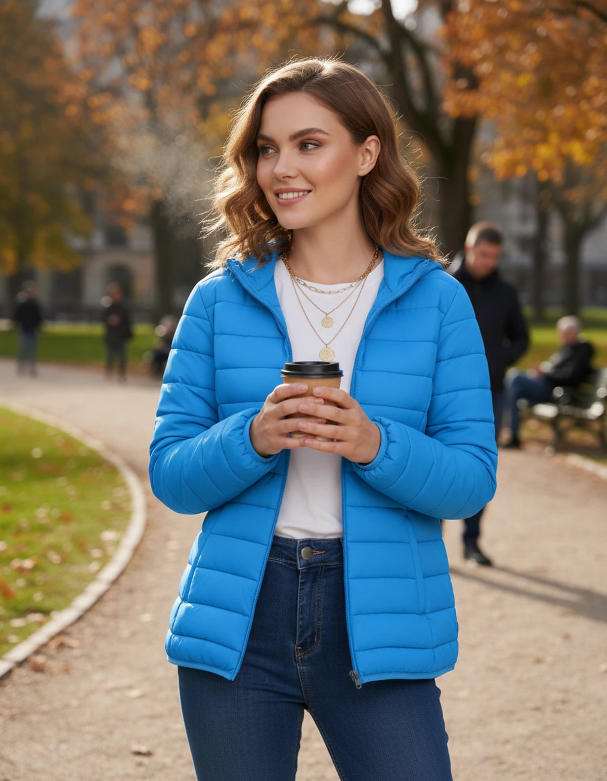 Bettina Jackets — Azure Blue | SKU: RB-424087-azurebe4-CN M (US S),RB-424087-azurebe4-CN L (US M),RB-424087-azurebe4-CN XL (US L),RB-424087-azurebe4-CN 2XL (US XL),RB-424087-azurebe4-CN 3XL (US 2XL)