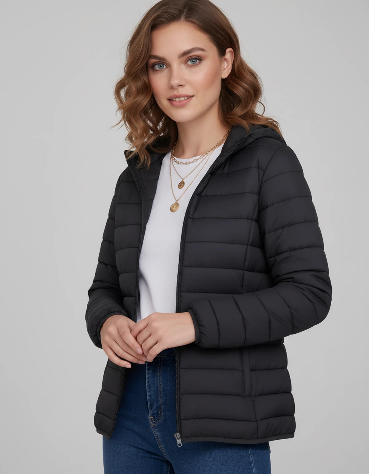 Bettina Jackets — Black | SKU: RB-424087-black-CN M (US S),RB-424087-black-CN L (US M),RB-424087-black-CN XL (US L),RB-424087-black-CN 2XL (US XL),RB-424087-black-CN 3XL (US 2XL)
