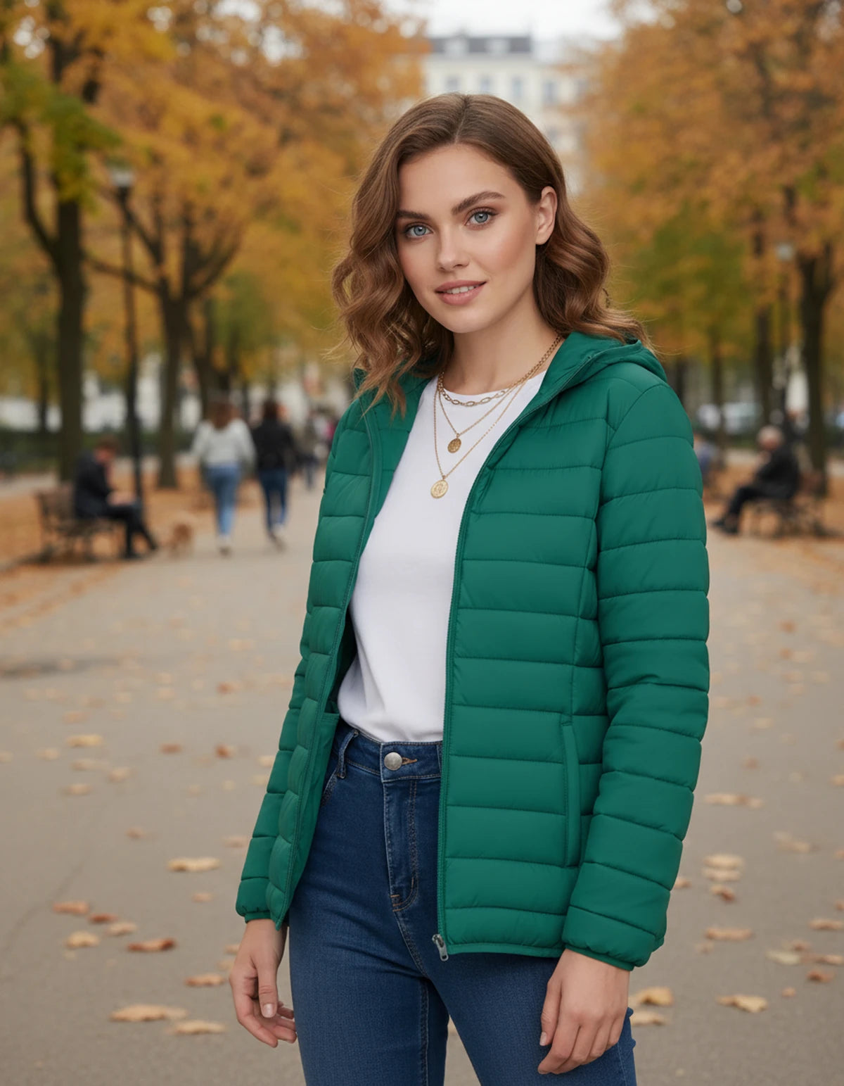 Bettina Jackets — Emerald | SKU: RB-424087-emerald-CN M (US S),RB-424087-emerald-CN L (US M),RB-424087-emerald-CN XL (US L),RB-424087-emerald-CN 2XL (US XL),RB-424087-emerald-CN 3XL (US 2XL)