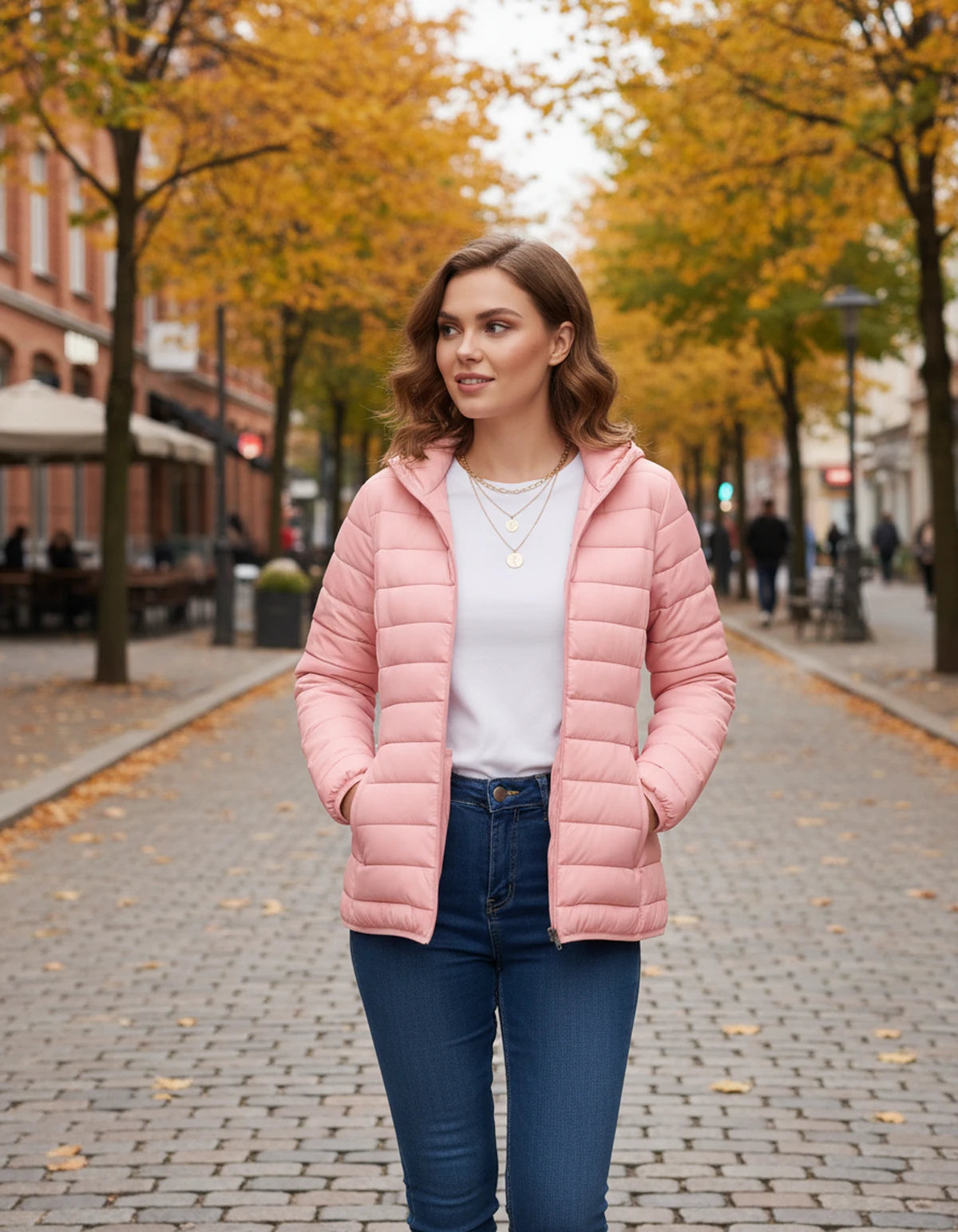 Bettina Jackets — Pink | SKU: RB-424087-pink-CN M (US S),RB-424087-pink-CN L (US M),RB-424087-pink-CN XL (US L),RB-424087-pink-CN 2XL (US XL),RB-424087-pink-CN 3XL (US 2XL)